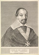 Claude de Rebé, Archbishop of Narbonne. Creator: Claude Mellan.