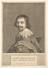 Claude Mellan: Self Portrait, 1635. Creator: Claude Mellan.