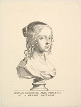 Henriette-Anne d'Angleterre, duchesse d'Orléans. Creator: Claude Mellan.