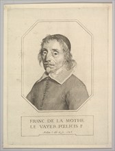 François de La Mothe Le Vayer, 1648. Creator: Claude Mellan.