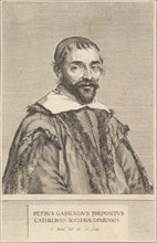 Pierre Gassendi, ca. 1637 or 1638. Creator: Claude Mellan.