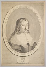 Anne of Austria, ca. 1645. Creator: Claude Mellan.