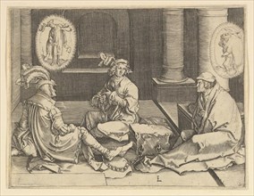 Joseph in Prison (copy), 17th century. Creator: Unknown.