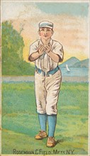 Rosemann, Center Field, Mets, New York, from the Gold Coin series (N284) for Gold Coin Che..., 1887. Creator: D Buchner & Co.