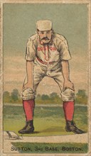 Sutton, 3rd Base, Boston, from the Gold Coin series