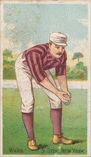 Ward, Shortstop, New York, from the "Gold Coin" Tobacco Issue, 1887. Creator: D Buchner & Co.