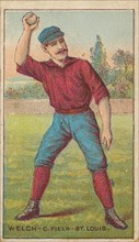 Welch, Center Field, St. Louis, from the "Gold Coin" Tobacco Issue, 1887. Creator: D Buchner & Co.
