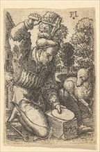 The Smith, 1520-25. Creator: Dirck Vellert.