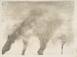 Factory Smoke, 1877-79. Creator: Edgar Degas.
