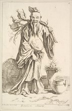 Chinese botanist, 1738-45. Creator: Francois Boucher.