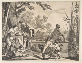 Meleager and Atalanta, 1643. Creator: Francois Chauveau.