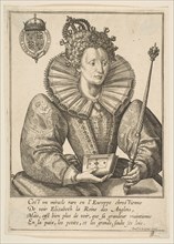 Queen Elizabeth I of England, late 16th-early 17th century. Creator: Attributed to Frans Huys