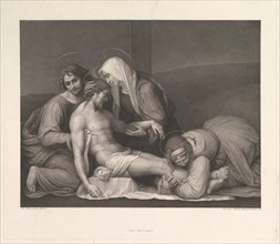 The Lamentation of Christ, 1841. Creator: Franz Anton Erich Moritz Steinla.