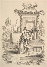 Chinese Man and Woman, ca. 1742. Creator: Gabriel Huquier.