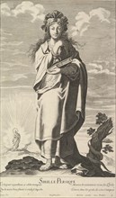 Sibylle Persique, ca. 1635. Creators: Gilles Rousselet, Abraham Bosse.