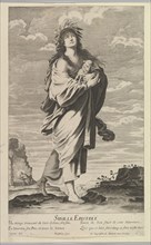 Sibylle Erythréenne, ca. 1635. Creators: Gilles Rousselet, Abraham Bosse.