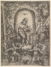 The Trinity, 1576. Creator: Giorgio Ghisi.