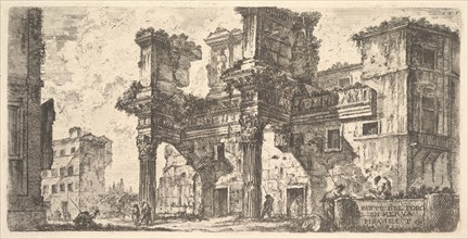 Plate 1: Part of the Forum of Nerva