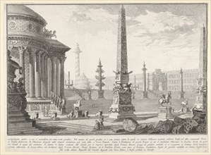 Plate 10: 'The ancient Capitol ascended by approximately one hundred steps [...]'