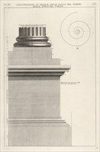 Section of column base from the Temple of Fortuna Virilis