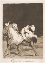Plate 8 from 'Los Caprichos': They carried her off!