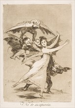 Plate 72 , from 'Los Caprichos': You will not escape (No te escaparàs.), 1799. Creator: Francisco Goya.