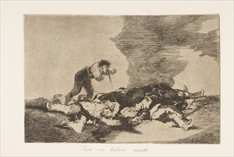 Plate 12 from "The Disasters of War' (Los Desastres de la Guerra): 'This ..., 1810 (published 1863). Creator: Francisco Goya.