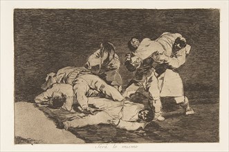 Plate 21 from 'The Disasters of War' (Los Desastres de la Guerra): 'It w..., 1810 ( published 1863). Creator: Francisco Goya.