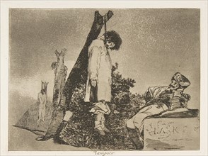 Plate 36 from 'The Disasters of War' (Los Desastres de La Guerra): 'Not [..., 1810 (published 1863). Creator: Francisco Goya.