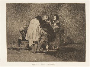 Plate 53 from 'The Disasters of War' (Los Desastres de la Guerra): 'Th..., 1811-12 (published 1863). Creator: Francisco Goya.