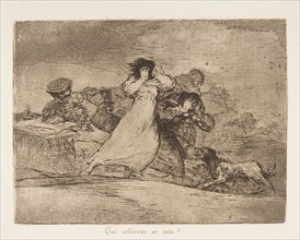 Plate 65 from 'The Disasters of War' (Los Desastres de la Guerra..., after 1814-15 (published 1863). Creator: Francisco Goya.