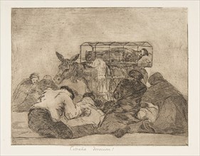 Plate 66 from 'The Disasters of War' (Los Desastres de la Guerra..., after 1814-15 (published 1863). Creator: Francisco Goya.