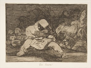 Plate 68 from 'The Disasters of War' (Los Desastres de la Guerra..., after 1814-15 (published 1863). Creator: Francisco Goya.