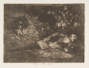 Plate 69 from 'The Disasters of War' (Los Desastres de la Guerra): 'Not..., 1810-20, published 1863. Creator: Francisco Goya.