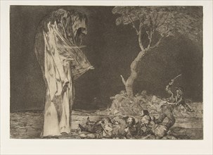 Plate 2 from the 'Disparates': Folly of Fear, ca. 1816-23