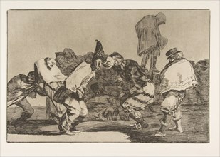 Plate 14 from the 'Disparates': Carnival Folly, ca. 1816-23