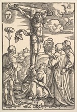 Christ on the Cross with the Virgin and Saints Longinus, Mary Magdalen and John, 1505. Creator: Hans Baldung.