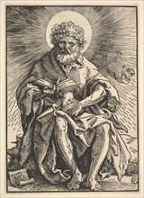 St. John the Baptist Holding the Lamb, ca. 1517. Creator: Hans Baldung.