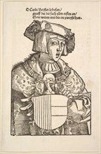 Portrait of Charles V. Creator: Hans Baldung.