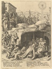 The Adoration of the Magi, ca. 1585. Creator: Hendrik Goltzius.