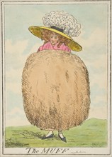 The Muff, February 16, 1787. Creator: Attributed to Henry Kingsbury