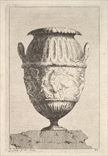 Design for a Vase with a Bacchic Frieze, from: Vases, 1746. Creator: Jacques Francois Joseph Saly.