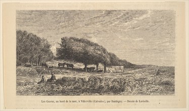 The Shoreline, 1835-78. Creator: Jacques-Adrien Lavieille.