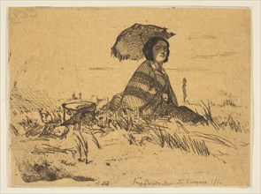 En plein soleil, 1858. Creator: James Abbott McNeill Whistler.