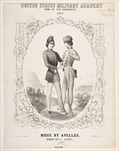 United States Military Academy: Song of the Graduates, 1852. Creator: Sarony & Co.