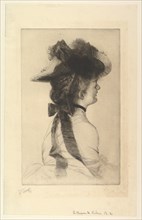 The Rubens Hat, 1875. Creator: James Tissot.