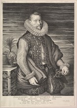 Portrait of Albert, Archduke of Austria, Sovereign of Southern Netherlands, 1615. Creator: Jan Muller.