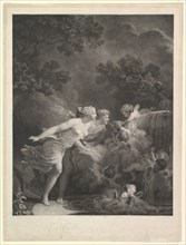 La Fontaine d'Amour, 1785. Creator: Nicolas-Francois Regnault.