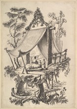 Treehouse, 1773. Creator: Jean Jacques Avril.
