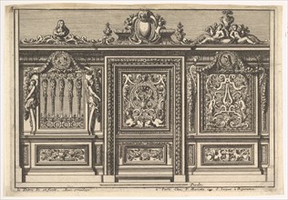 Design for a Choir Screen with Two Variants, from: Clôtures de chapelles, 17th century. Creator: Jean le Pautre.